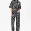 Baum und Pferdgarten MAJSA SHIRT | Black Whisper Zebra Clearance
