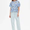 Baum und Pferdgarten Maliah top from | Azurine Green Flower Discount