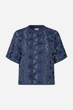 Baum und Pferdgarten MANUELA BLOUSE | Baritone Blue Hot
