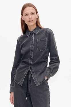 Baum und Pferdgarten MARIA SHIRT | Black Worn Denim Sale