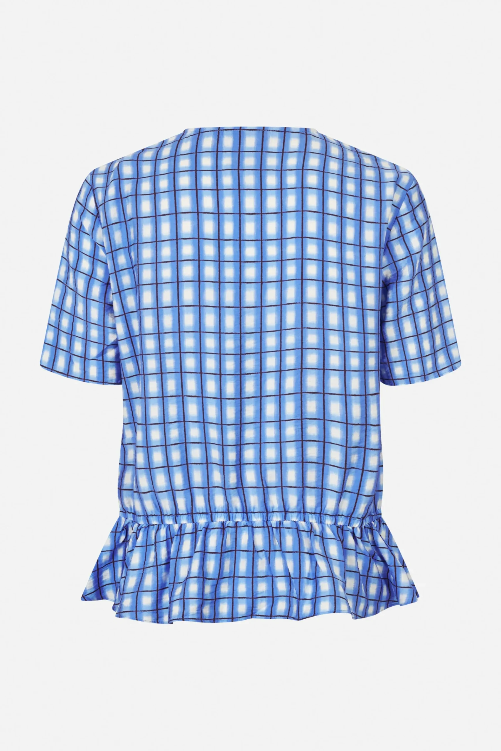 Baum und Pferdgarten Marly top from | Blue Painted Check Discount