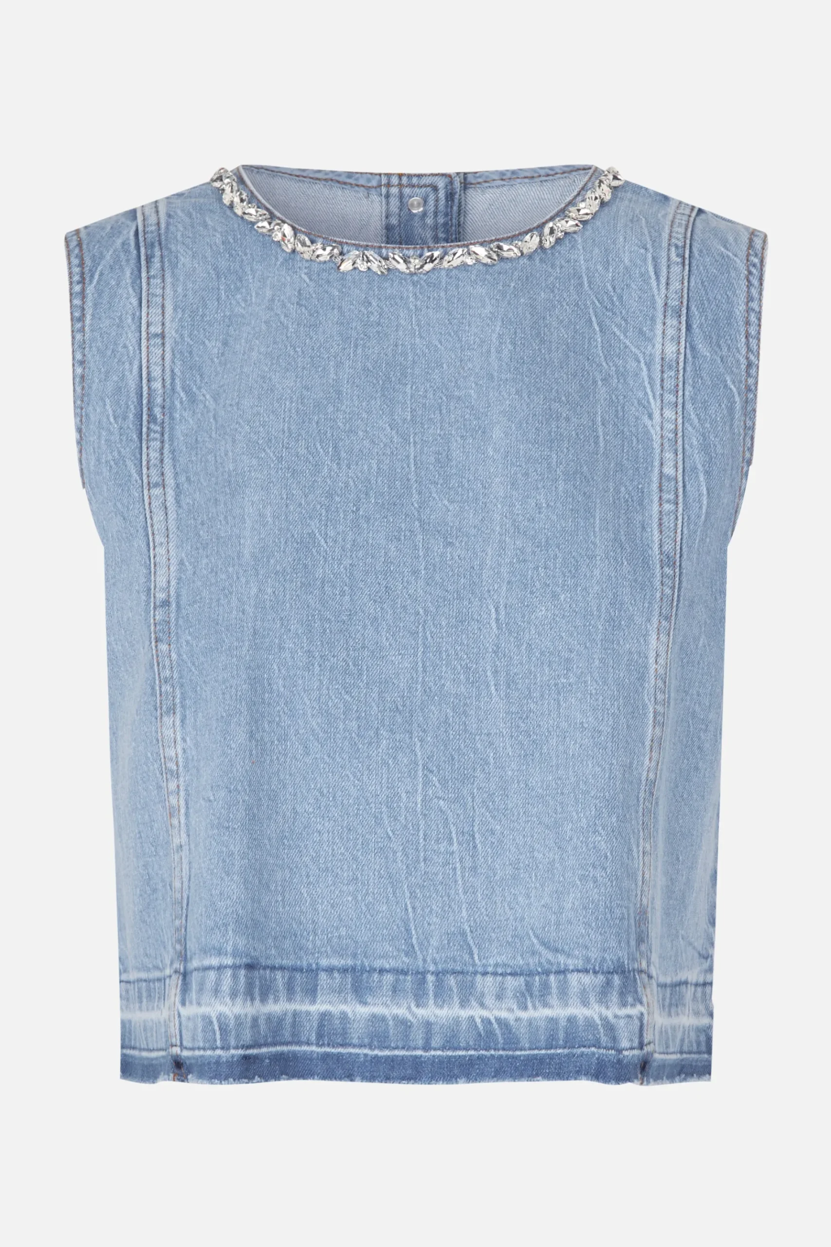 Baum und Pferdgarten Medine Top from | Light Denim Online