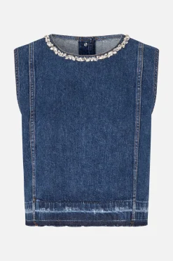 Baum und Pferdgarten Medine Top from | Dark Blue Denim Outlet