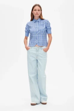 Baum und Pferdgarten Melaya shirt from | Blue Painted Check Best
