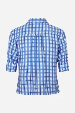 Baum und Pferdgarten Melaya shirt from | Blue Painted Check Best