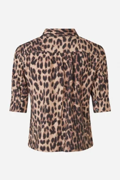 Baum und Pferdgarten Melaya shirt from | Brown Baum Leopard Discount