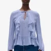 Baum und Pferdgarten Mikaela Blouse fom | Tempest Blue Hot