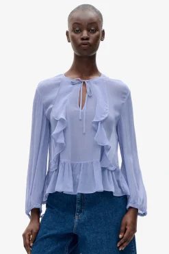 Baum und Pferdgarten Mikaela Blouse fom | Tempest Blue Hot