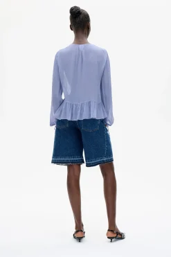Baum und Pferdgarten Mikaela Blouse fom | Tempest Blue Hot