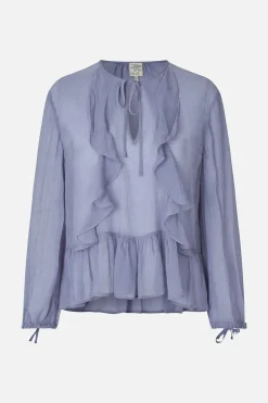 Baum und Pferdgarten Mikaela Blouse fom | Tempest Blue Hot