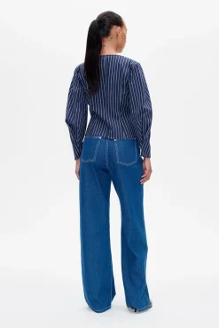 Baum und Pferdgarten MILLIE BLOUSE | Navy Blazer Stripe Online