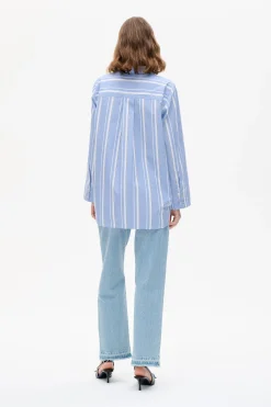 Baum und Pferdgarten Milo Shirt from | Breezy Blue Stripe Fashion