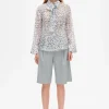 Baum und Pferdgarten Miranda top from | Grey Office Leopard Fashion
