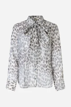 Baum und Pferdgarten Miranda top from | Grey Office Leopard Fashion