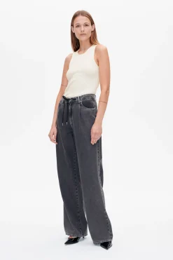 Baum und Pferdgarten NANNY JEANS | Black Worn Denim Sale