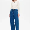 Baum und Pferdgarten NANNY JEANS | Light Worn Denim Hot