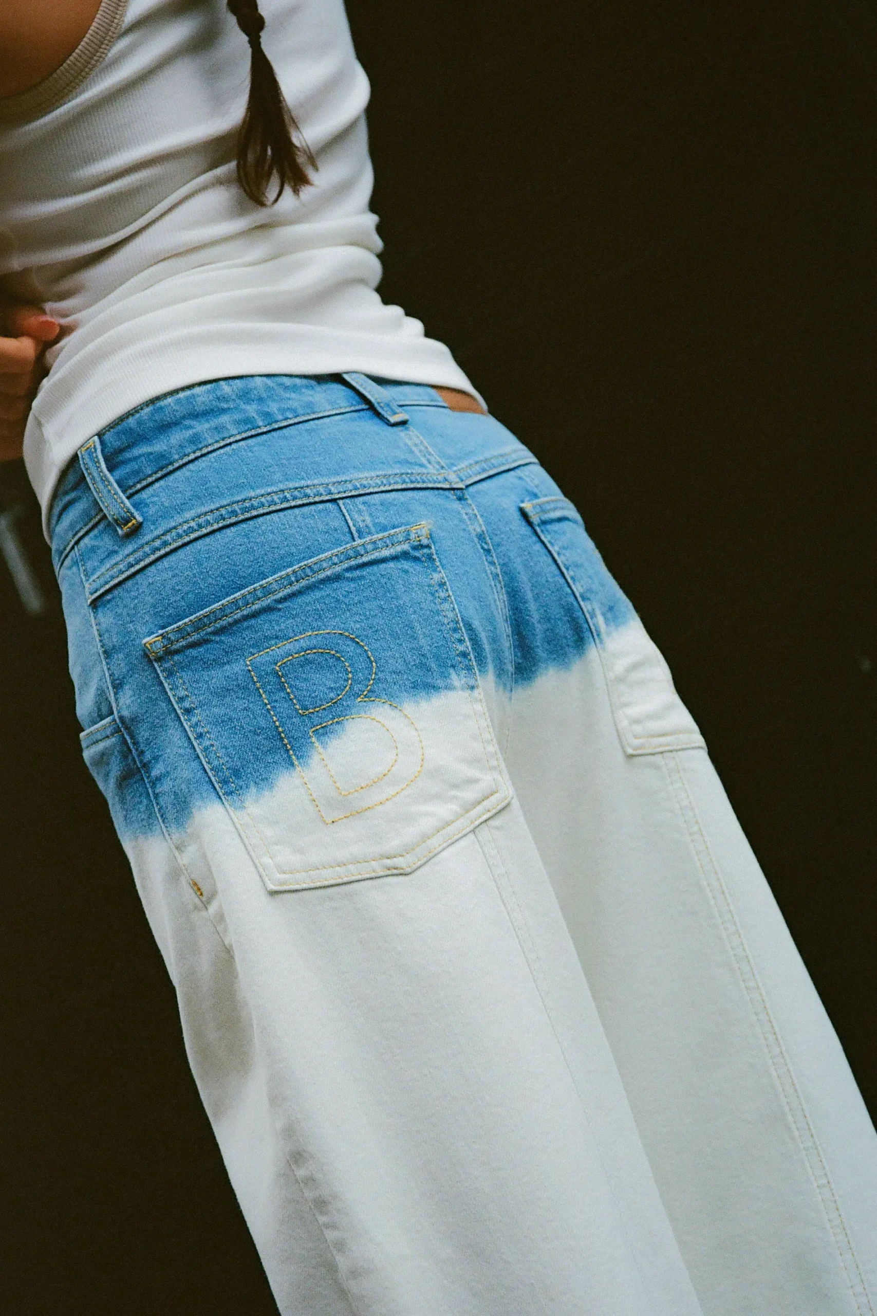 Baum und Pferdgarten Nara Jeans from | Batik Blue Fashion