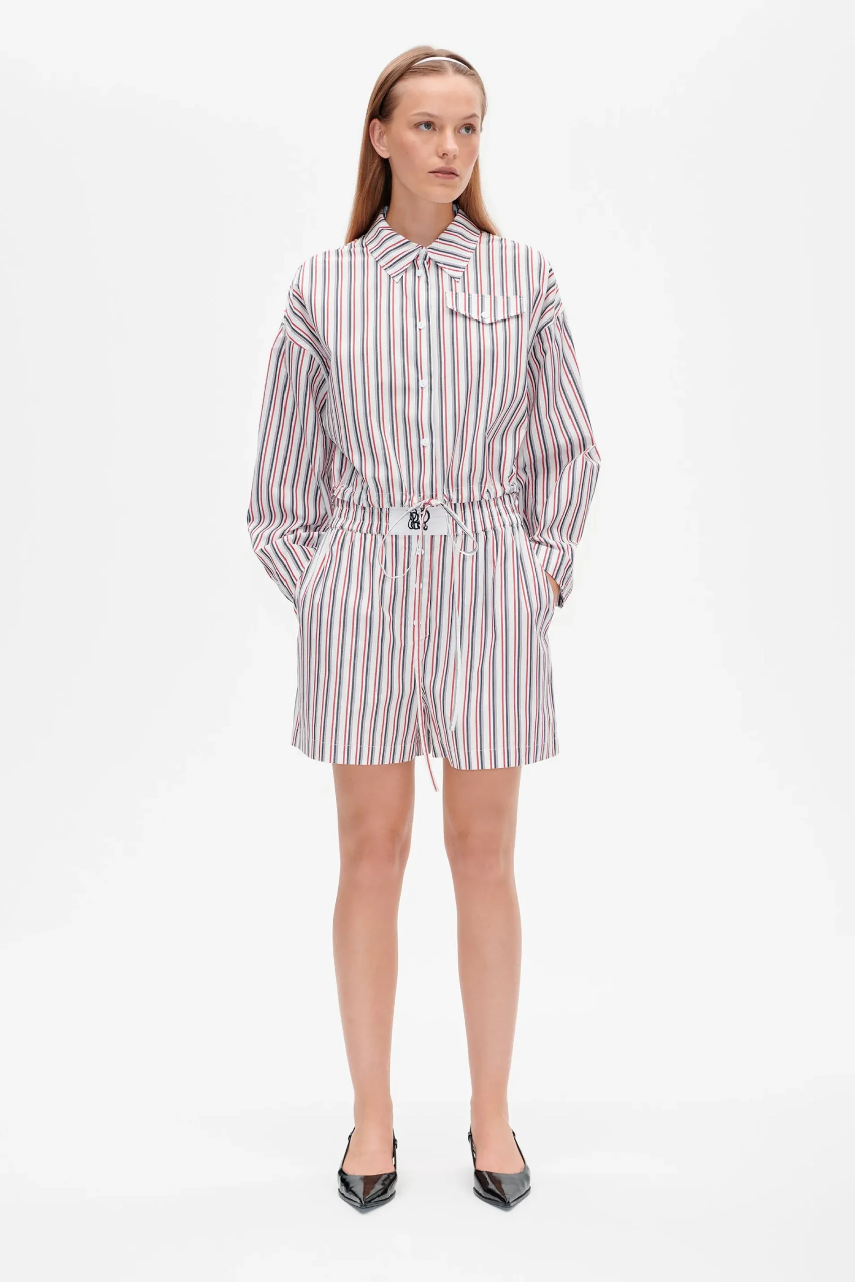 Baum und Pferdgarten Natie shorts from | Haute Red Stripe New