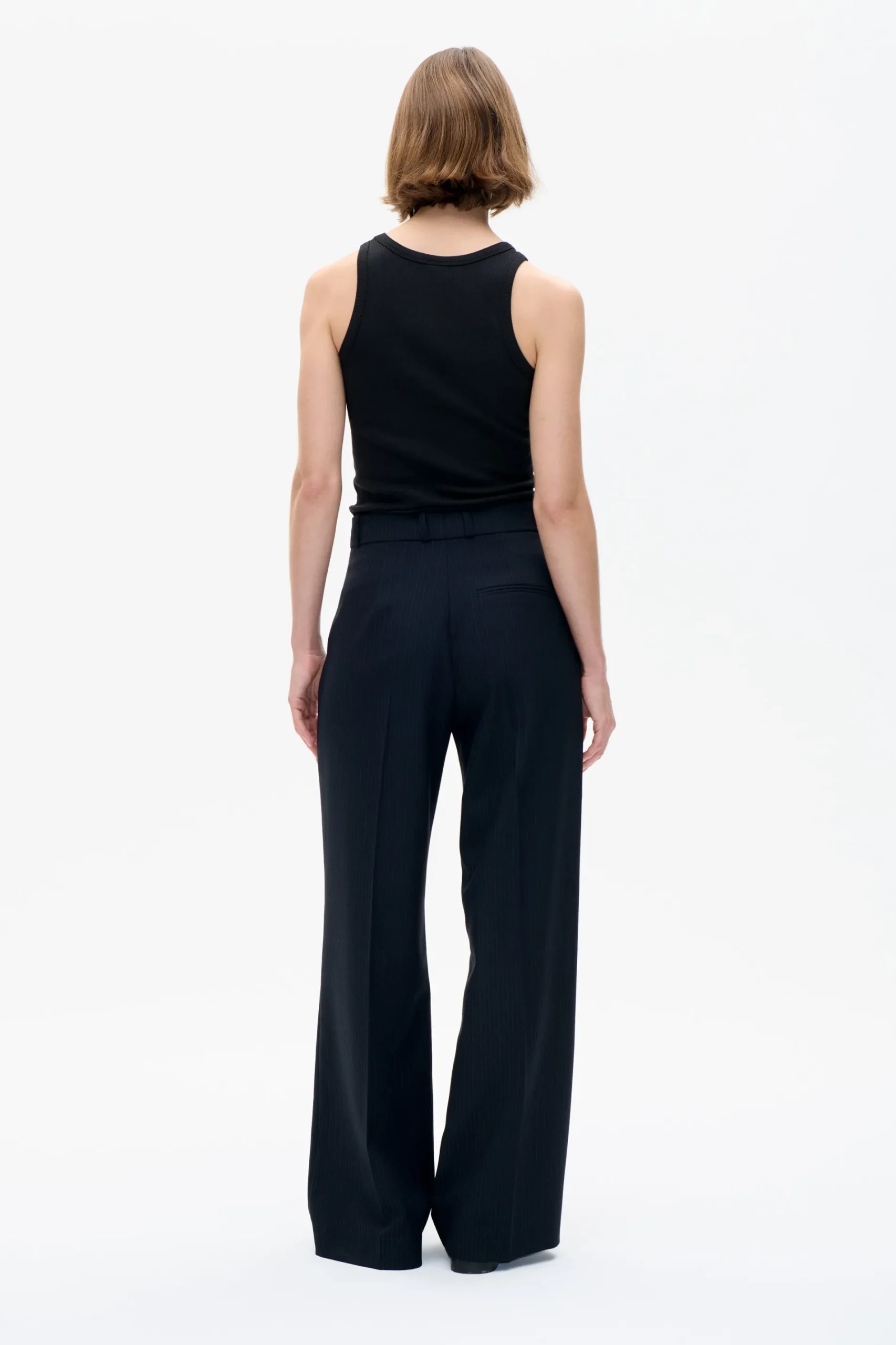 Baum und Pferdgarten NEYA TROUSERS | Blackish Pinstripe Discount