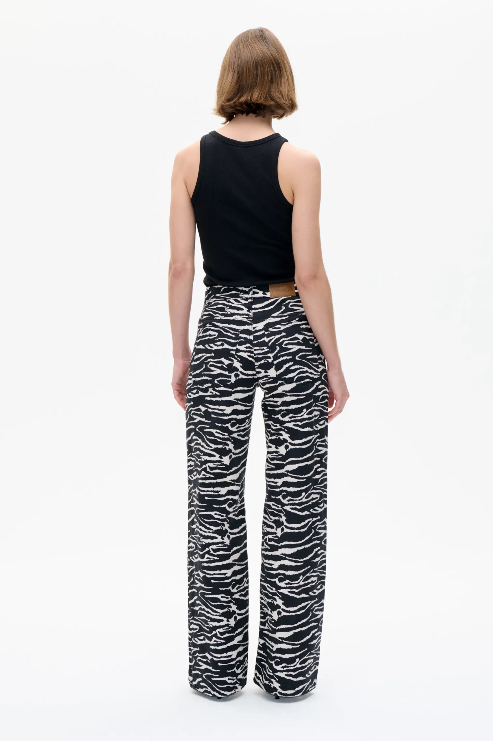 Baum und Pferdgarten NICETTE PANTS | Black Whisper Zebra Outlet