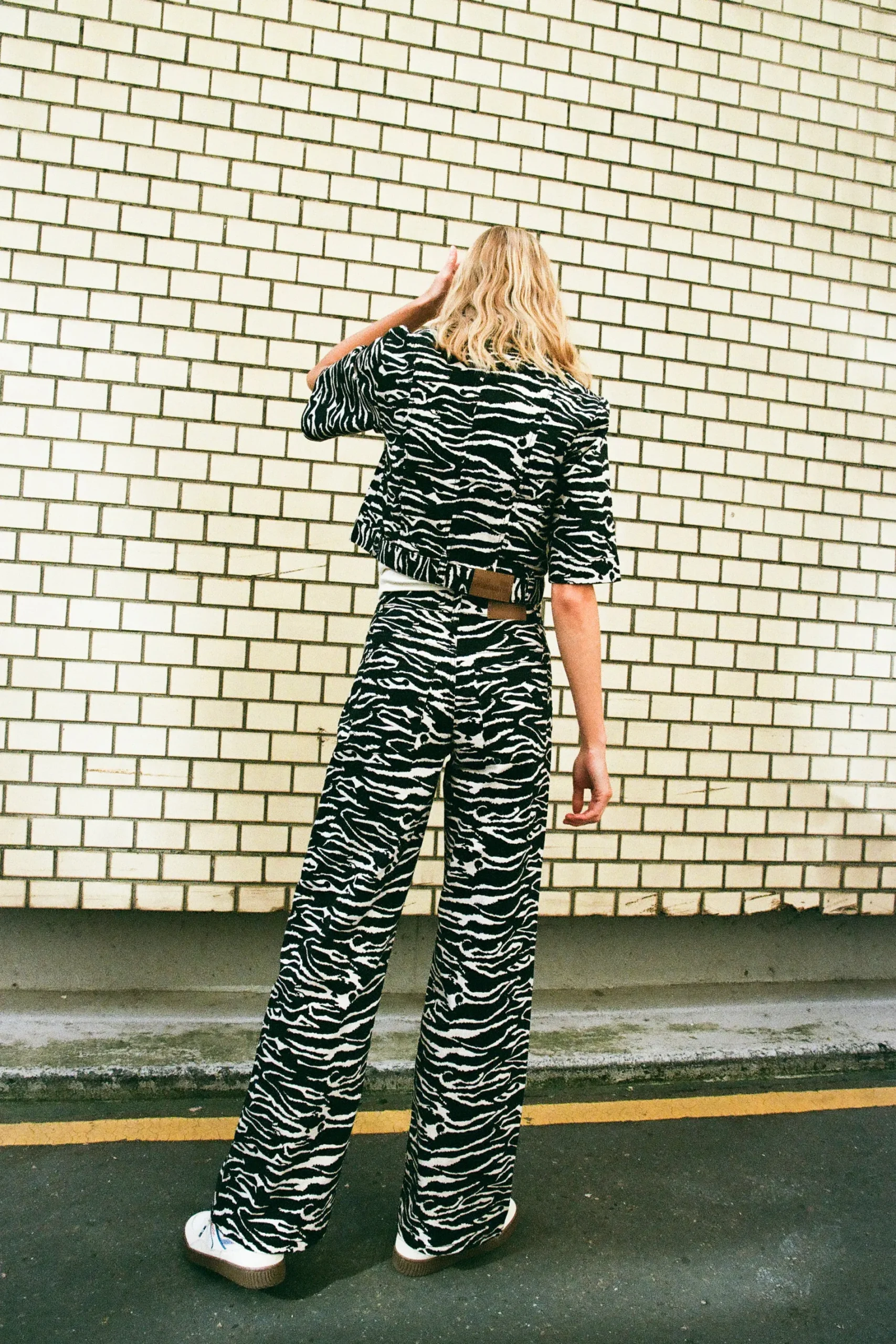 Baum und Pferdgarten NICETTE PANTS | Black Whisper Zebra Outlet