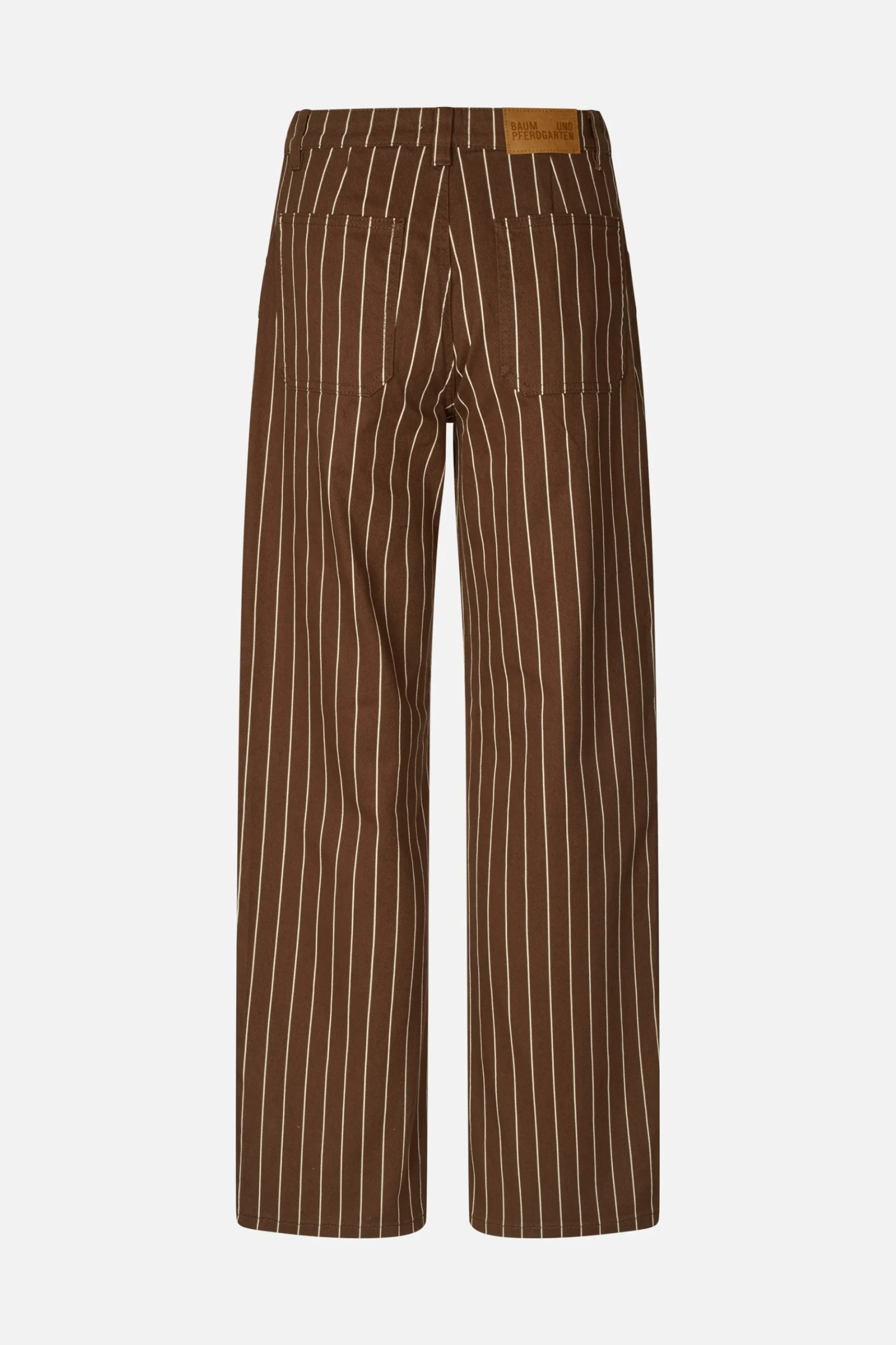 Baum und Pferdgarten NICKIE JEANS | Creme Brown Pinstripe Sale