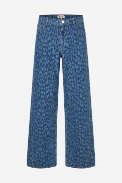 Baum und Pferdgarten Nicocette jeans from | Leopard Vintage Blue Best