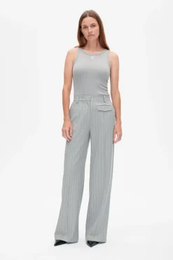 Baum und Pferdgarten Nilo trousers from | Grey Wallstreet Pinstripe Fashion