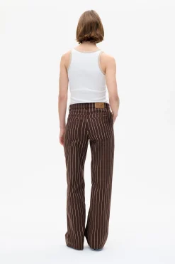Baum und Pferdgarten Noila Jeans from | Creme Brown Pinstripe Best