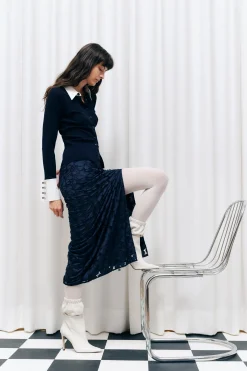Baum und Pferdgarten SAIORSE SKIRT | Baritone Blue Fashion