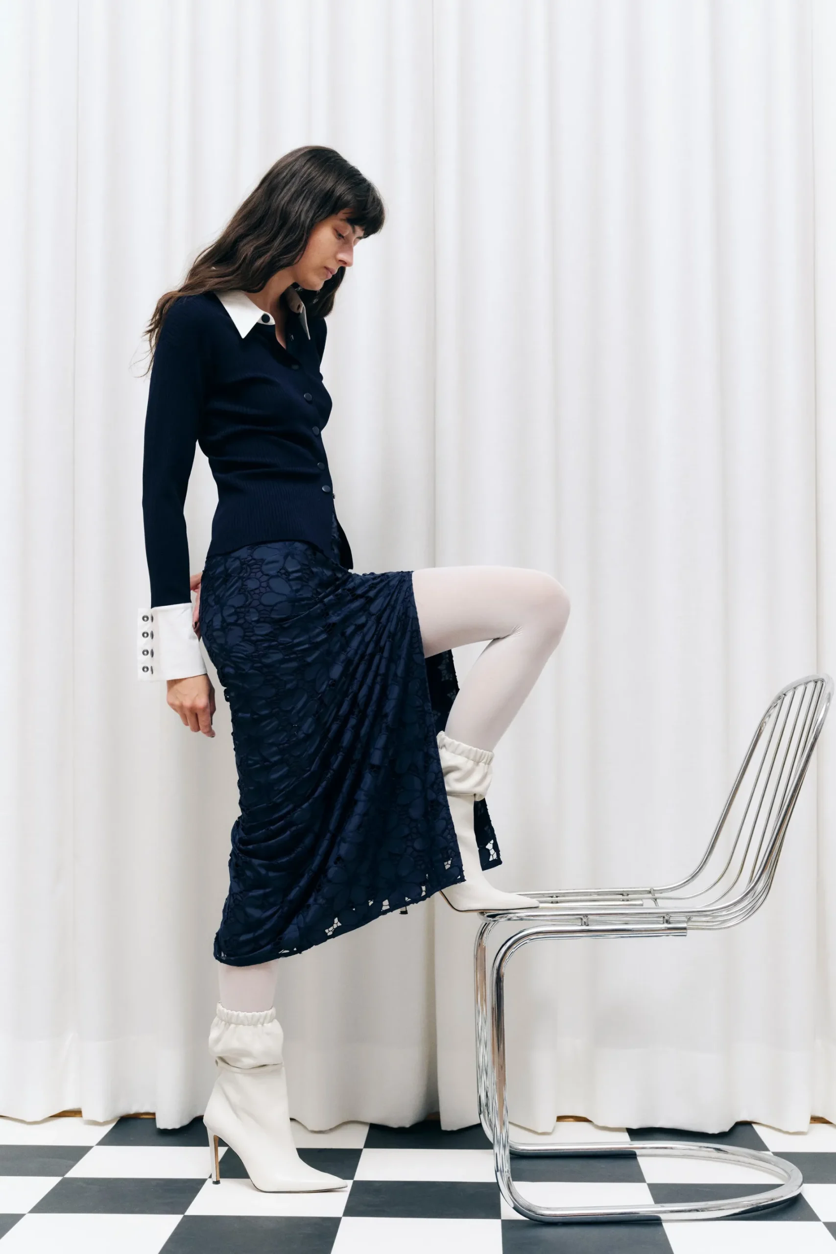 Baum und Pferdgarten SAIORSE SKIRT | Baritone Blue Fashion