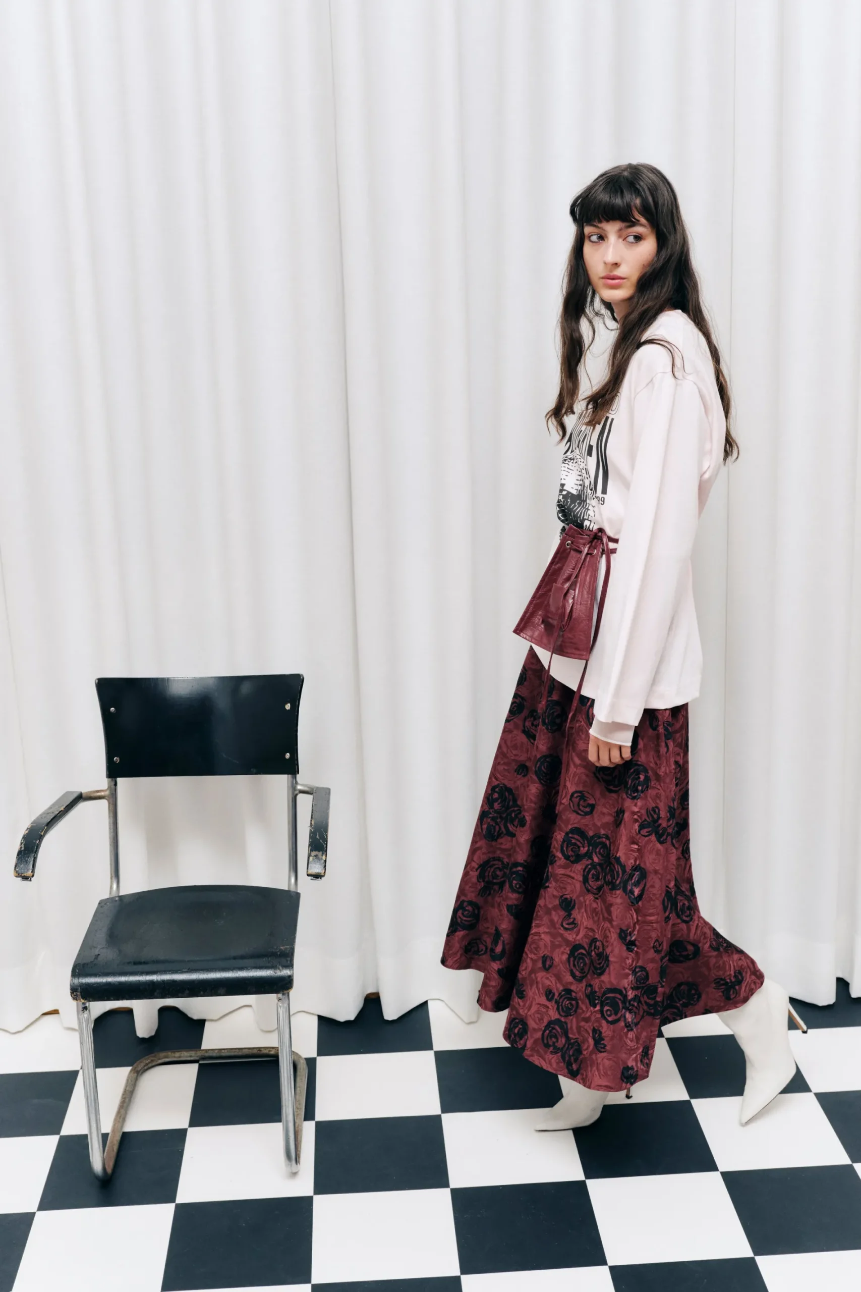 Baum und Pferdgarten SAYE SKIRT | Bordeaux Rose Sale